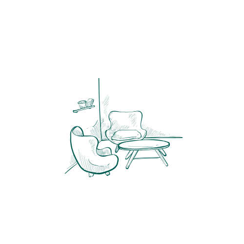 lakáskezelő bútor elrendezés